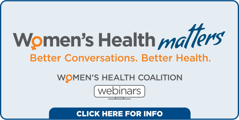 Women's Health Matters webinars